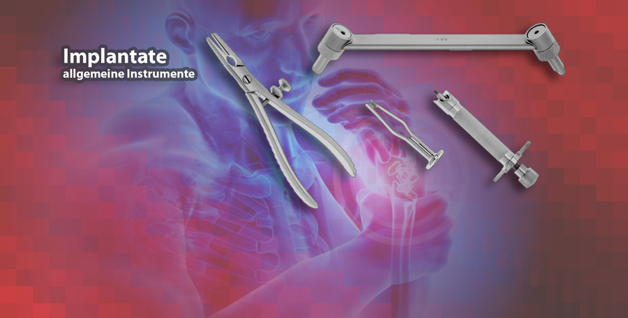 general instruments and surgery titanium implants by digimed Medizintechnik