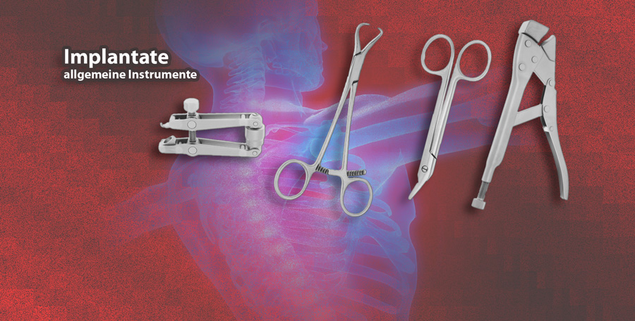 allgemeine Implantat Instrumente sowie chirurgisches Zubehör von digimed Medizintechnik