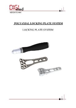 Polyaxial Locking Plate System Katalog von digimed Medizintechnik aus Wurmlingen