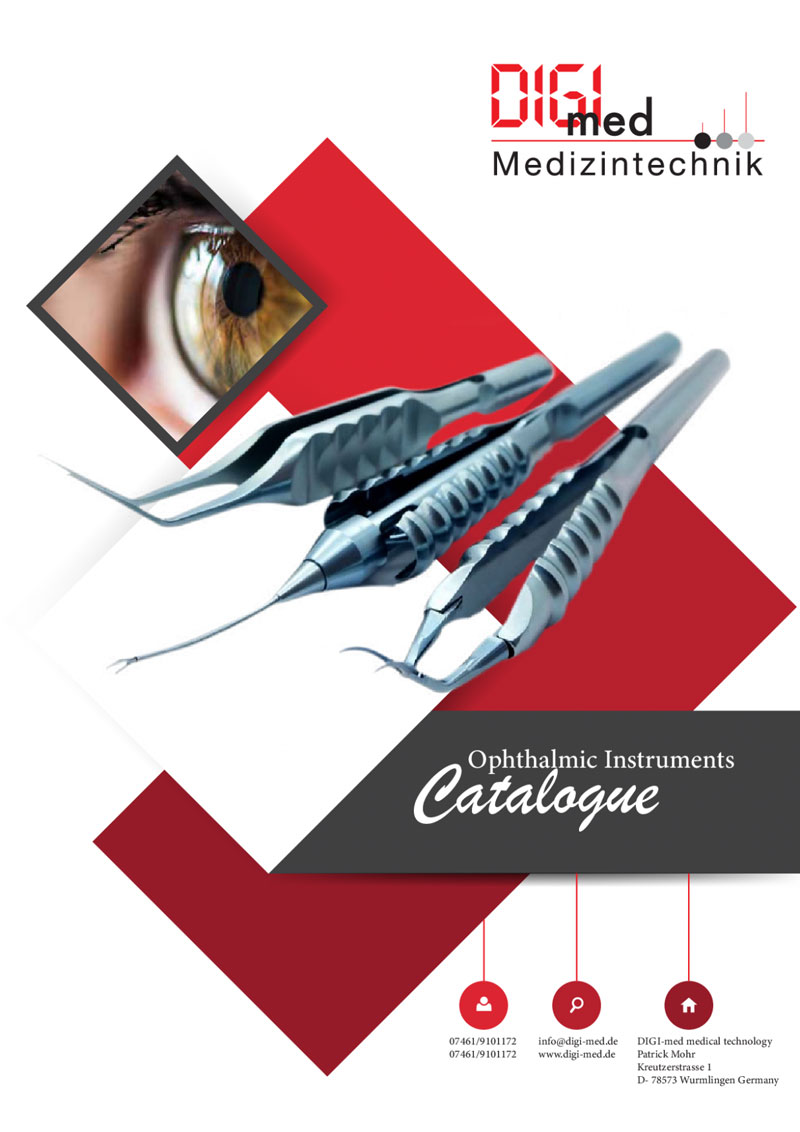 Ophthalmology Ophthalmic Surgery Catalog from digimed medical technology as Wurmlingen
